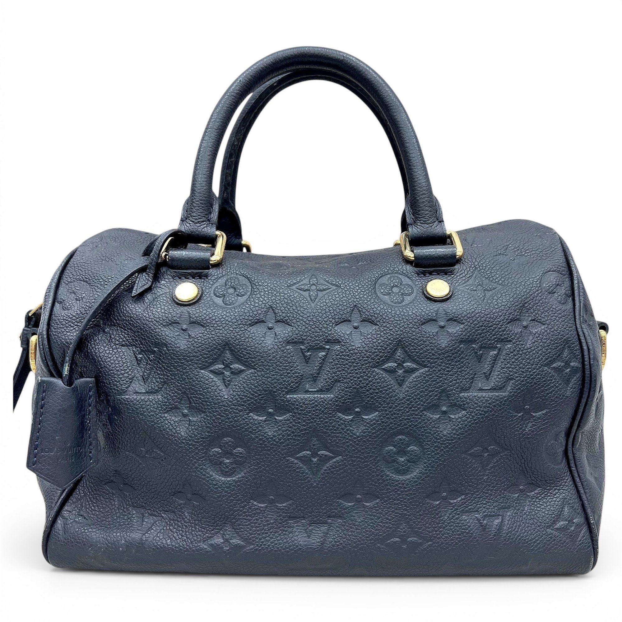 Speedy leather handbag