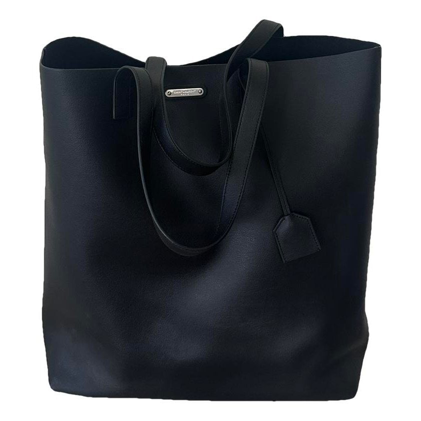 Shopping leather tote