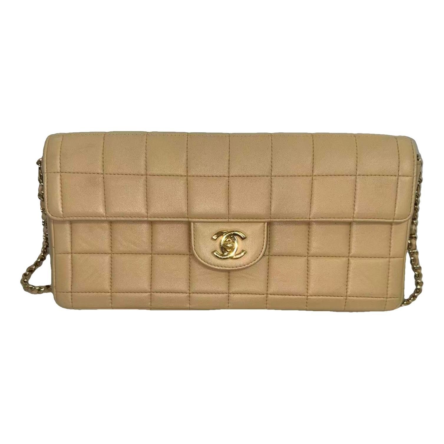 East West Chocolate Bar leather handbag