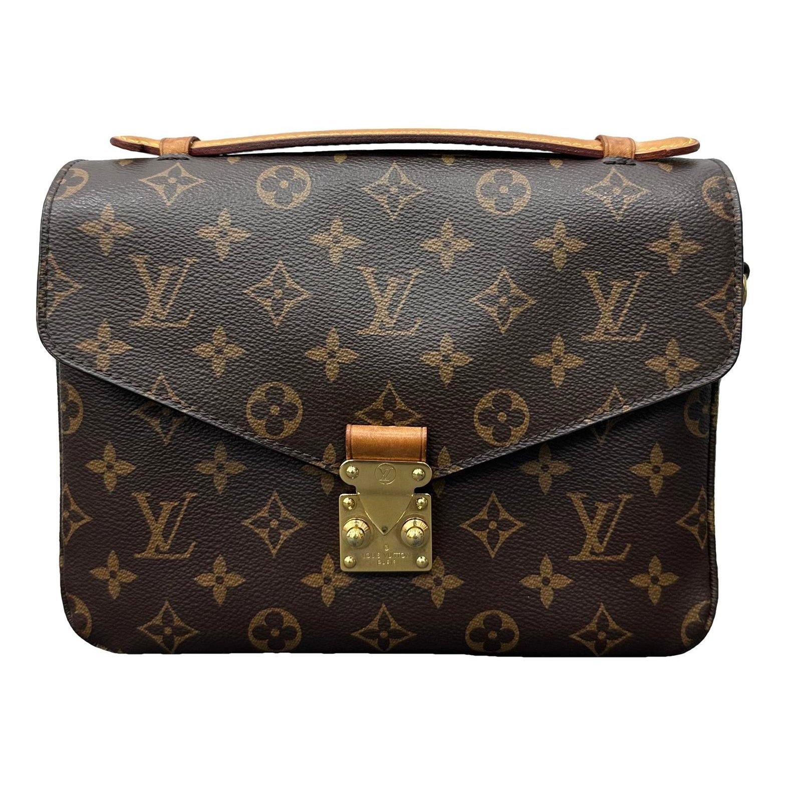 Metis leather handbag