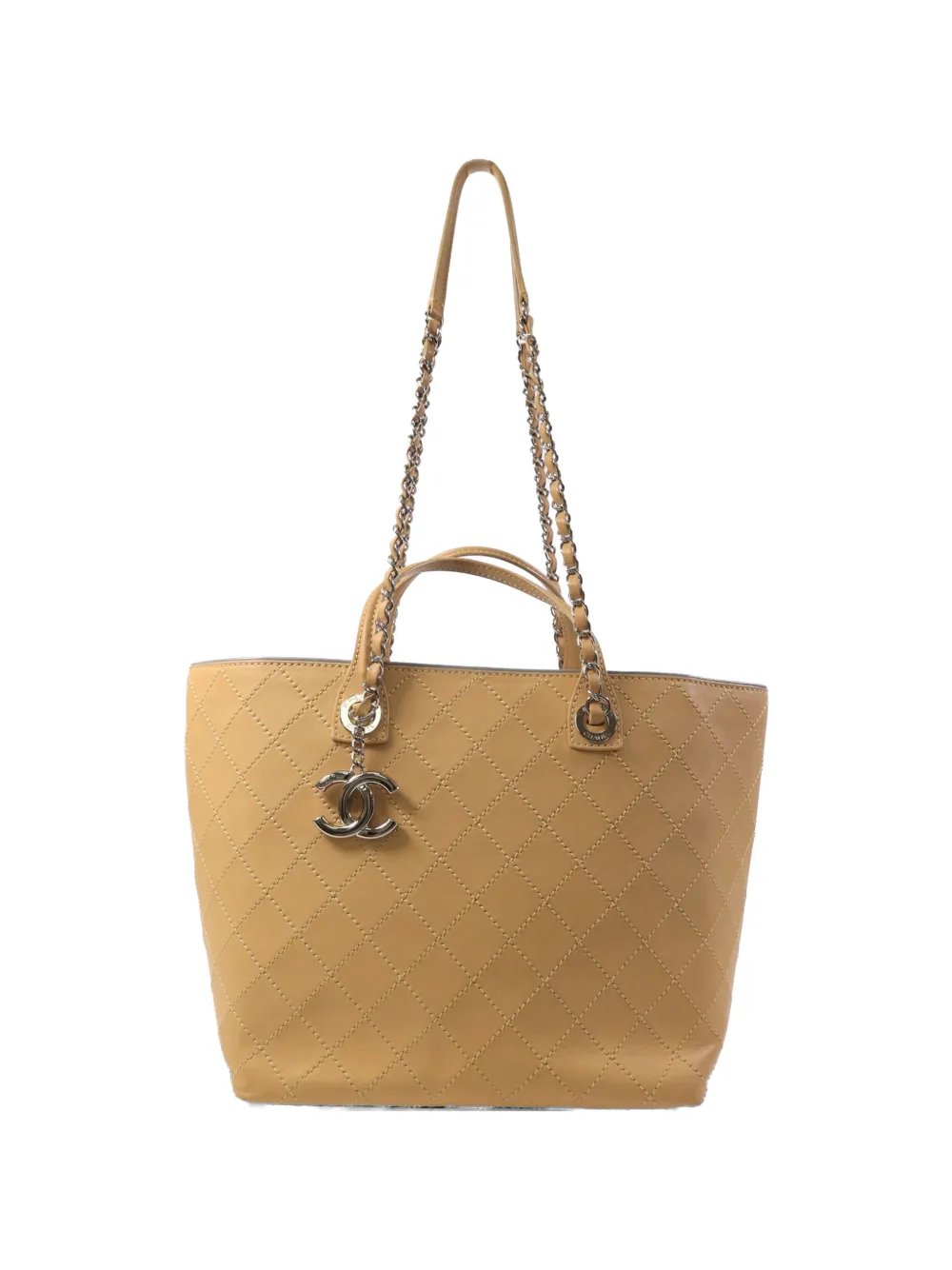 CC quilted tote bag