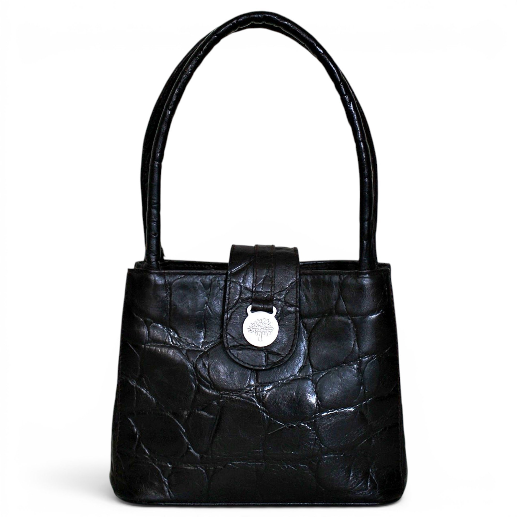 Leather handbag