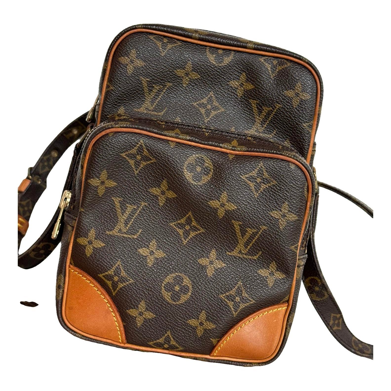Amazon leather crossbody bag