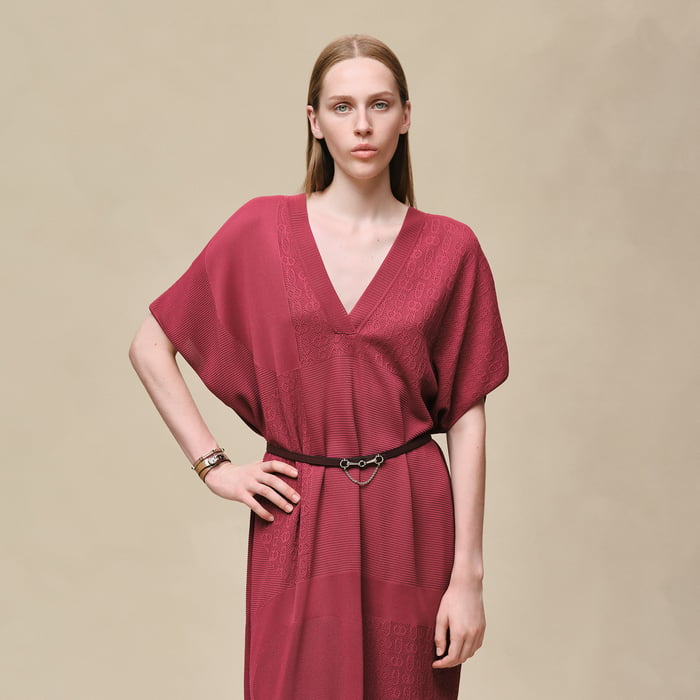 "Chaine d'Ancre" Long Caftan Dress