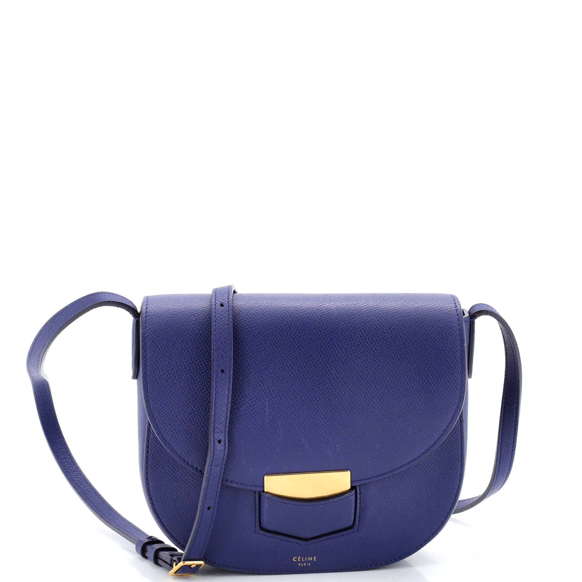 Trotteur Crossbody Bag Grainy Leather Small