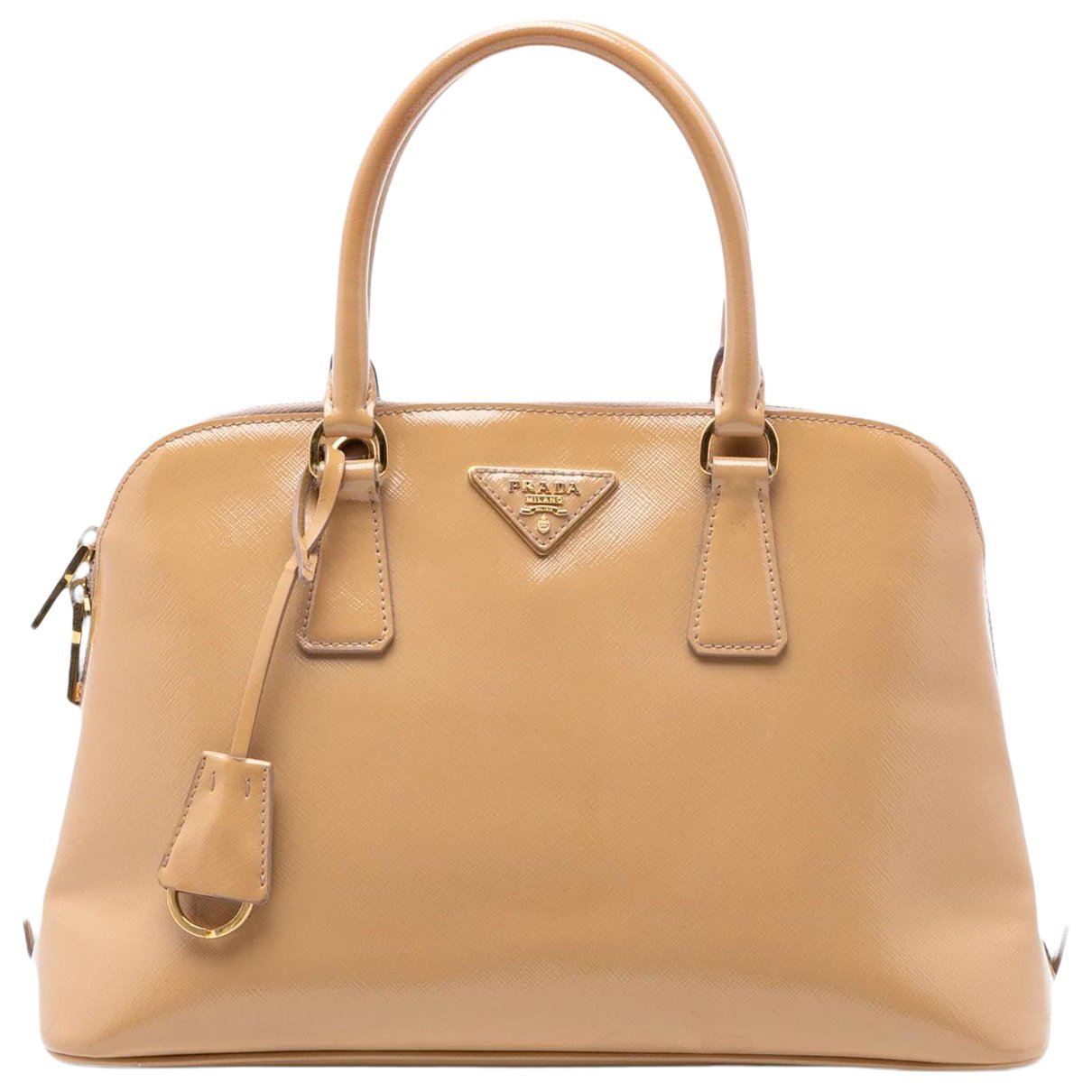 Promenade leather satchel