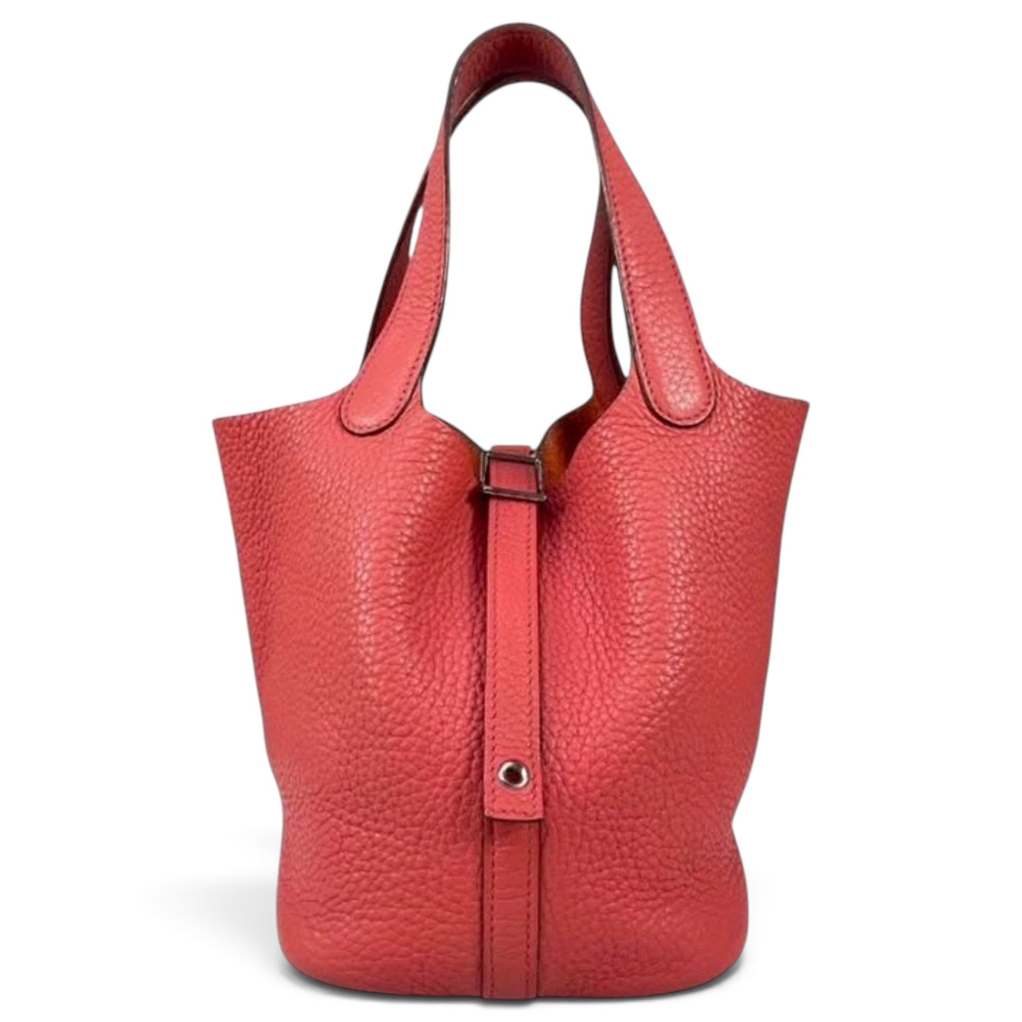 Hermes Picotin 18 Handbag Clemence Leather