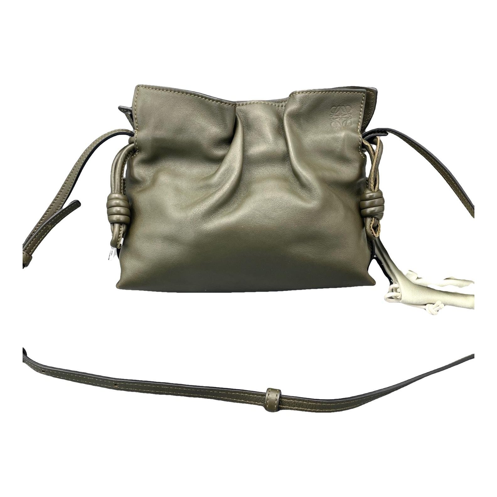 Flamenco leather handbag
