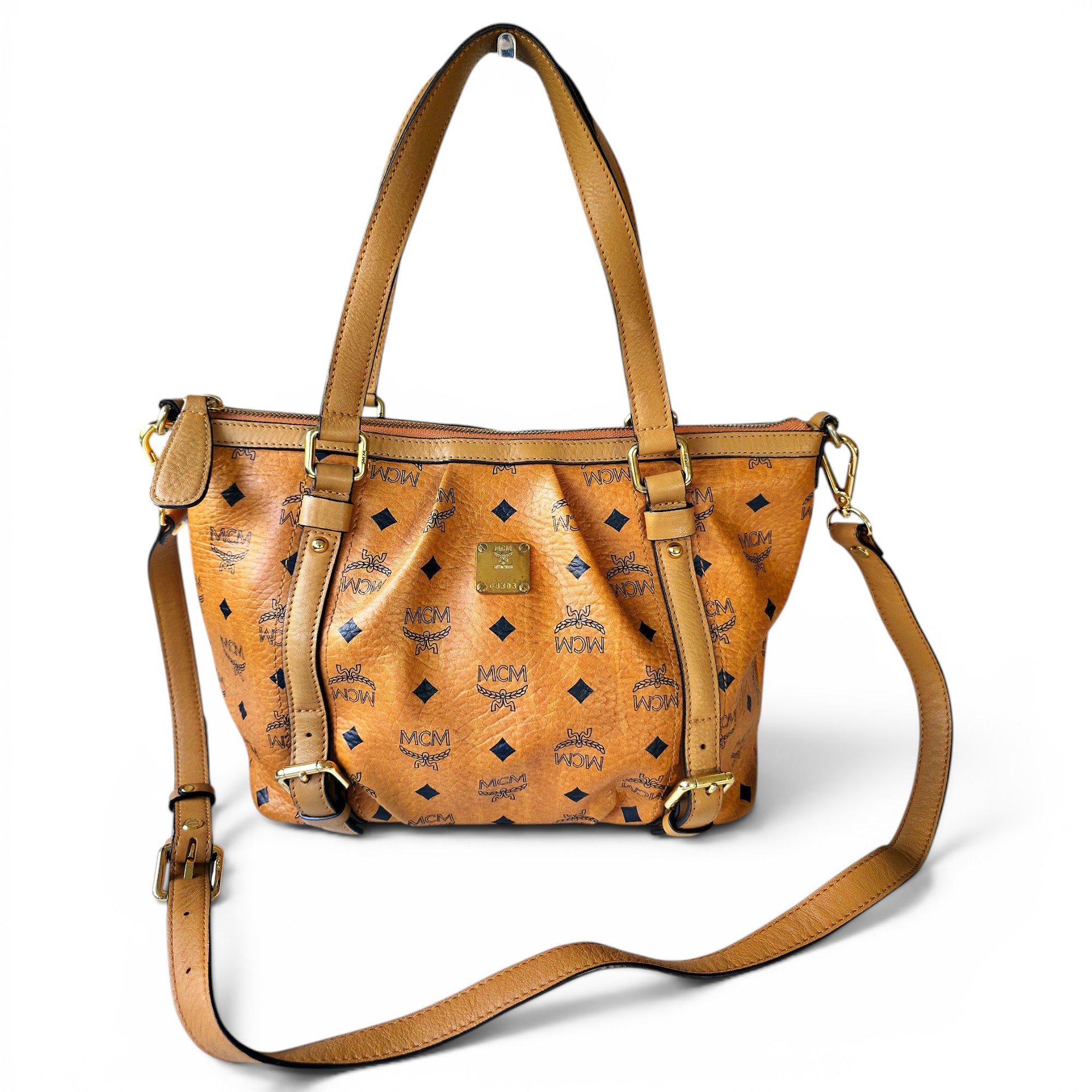 Leather crossbody bag