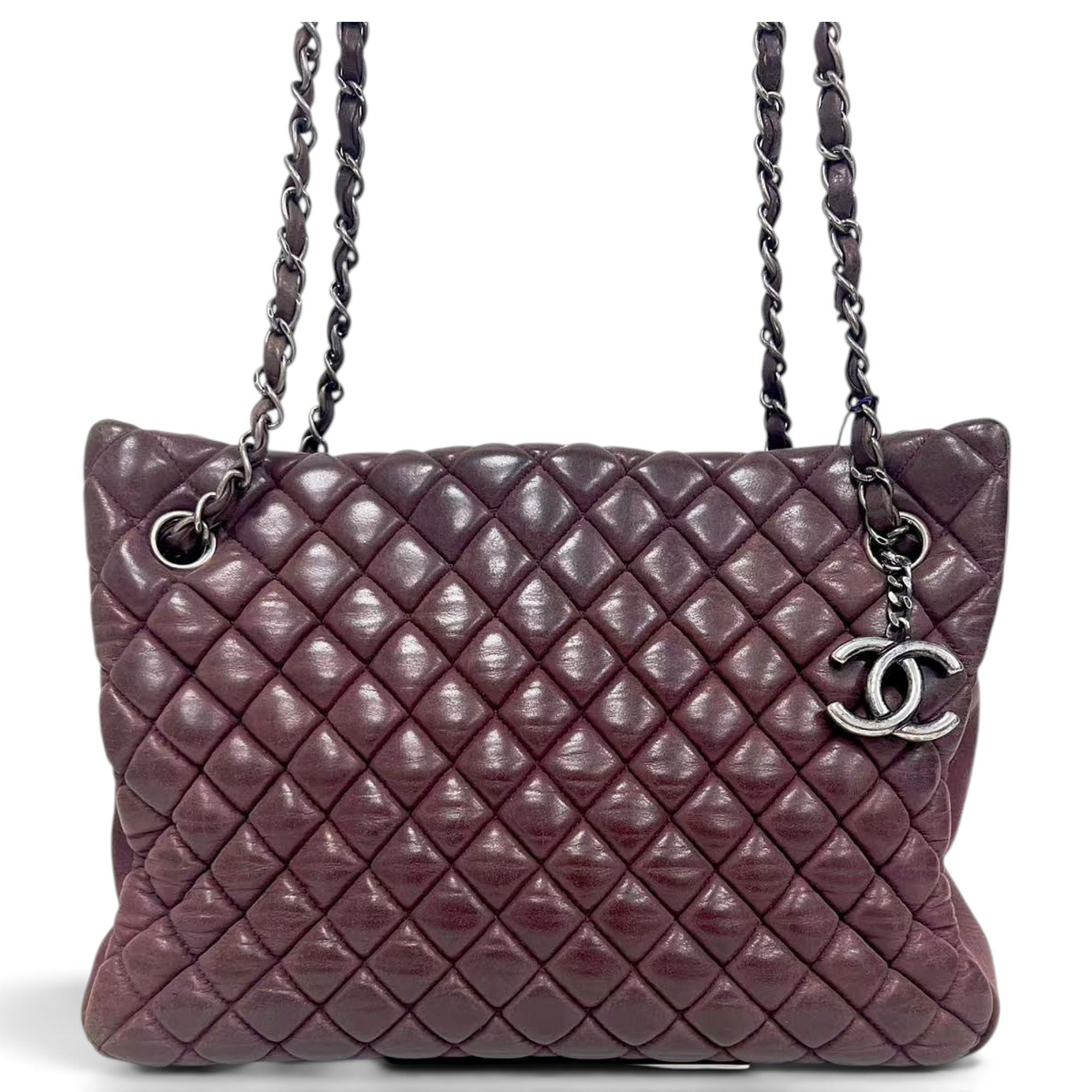 Leather tote