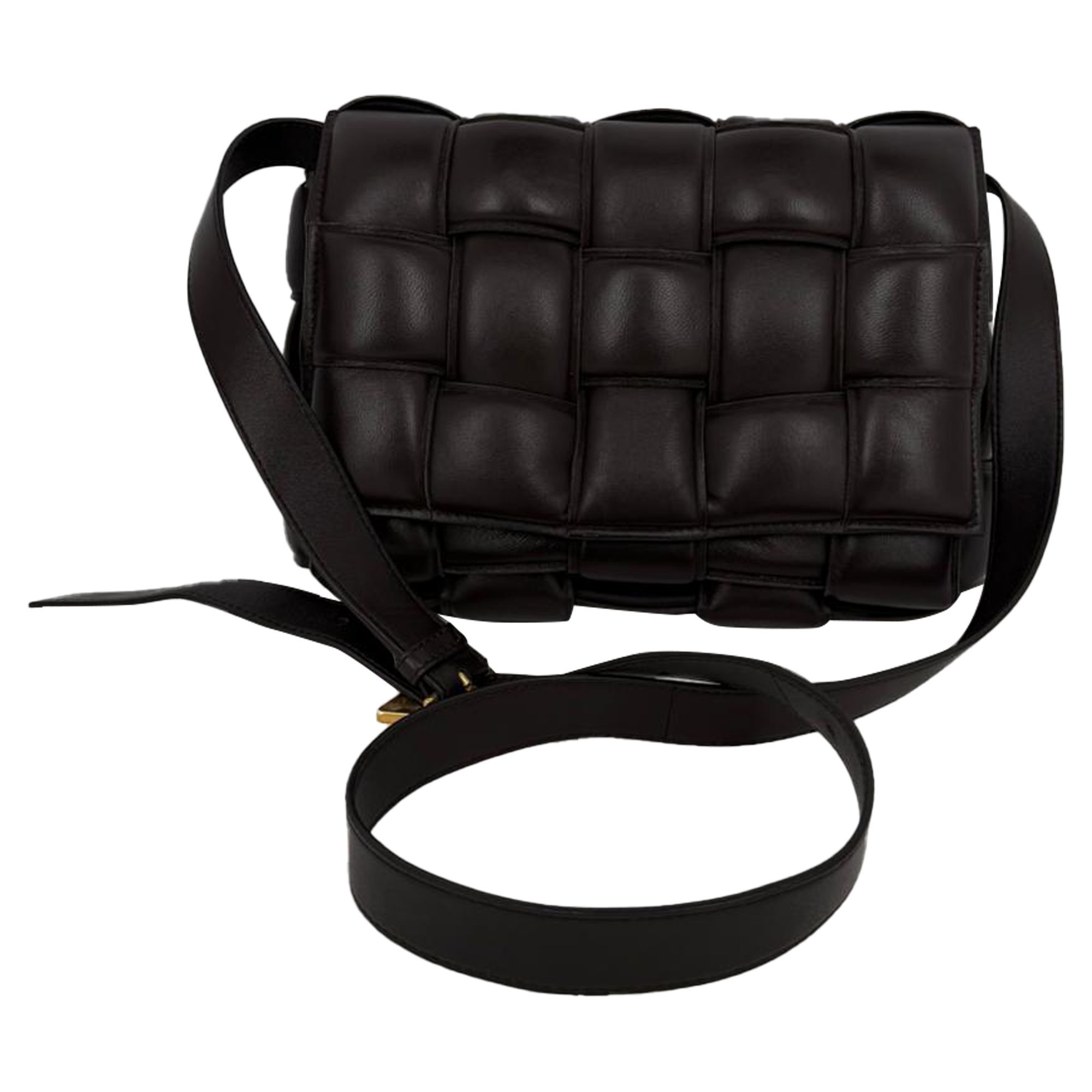 Cassette Padded leather crossbody bag