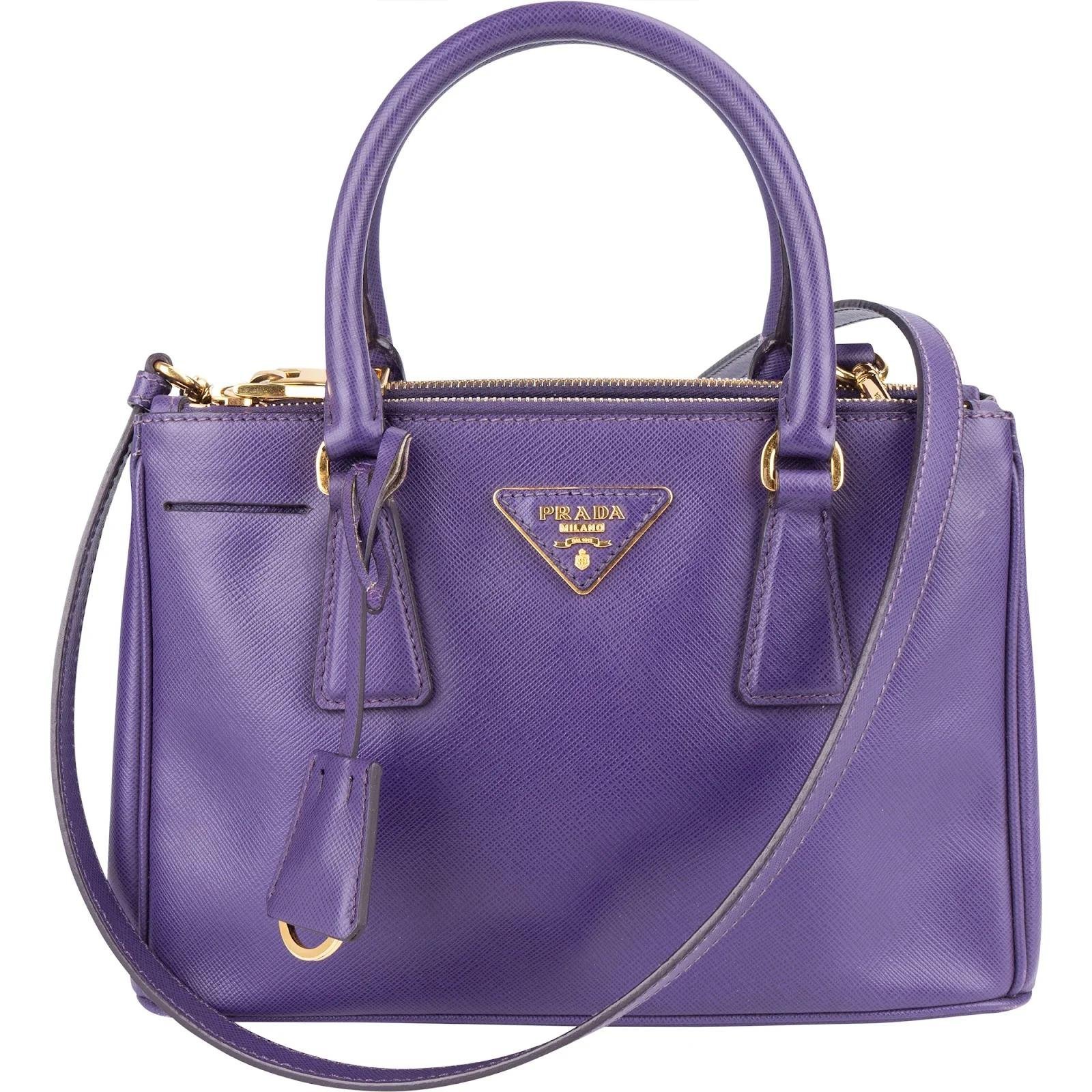 Galleria leather handbag
