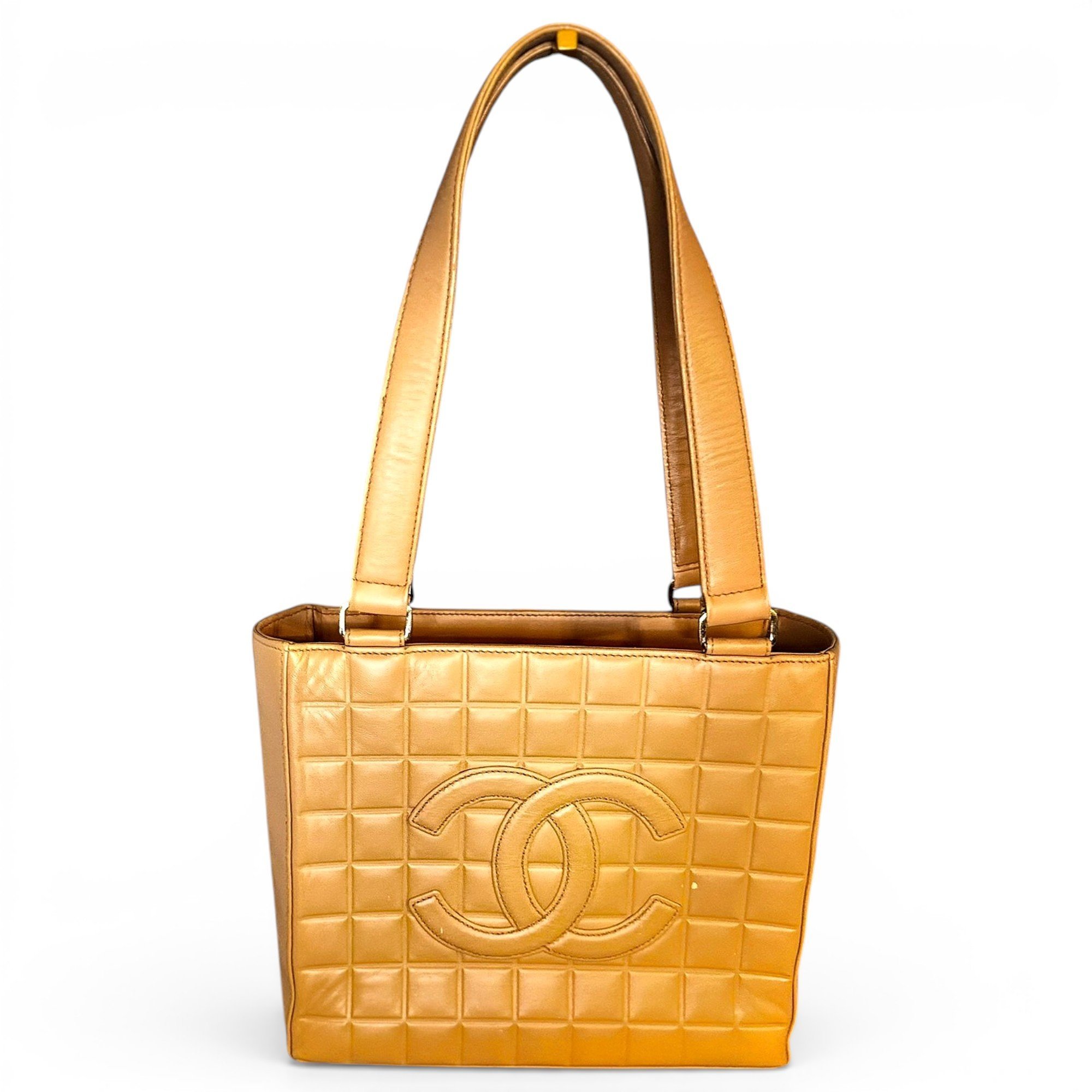 Leather tote
