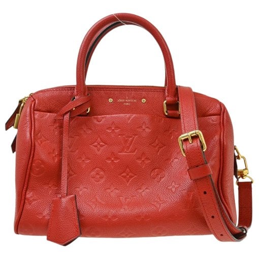 Speedy leather handbag