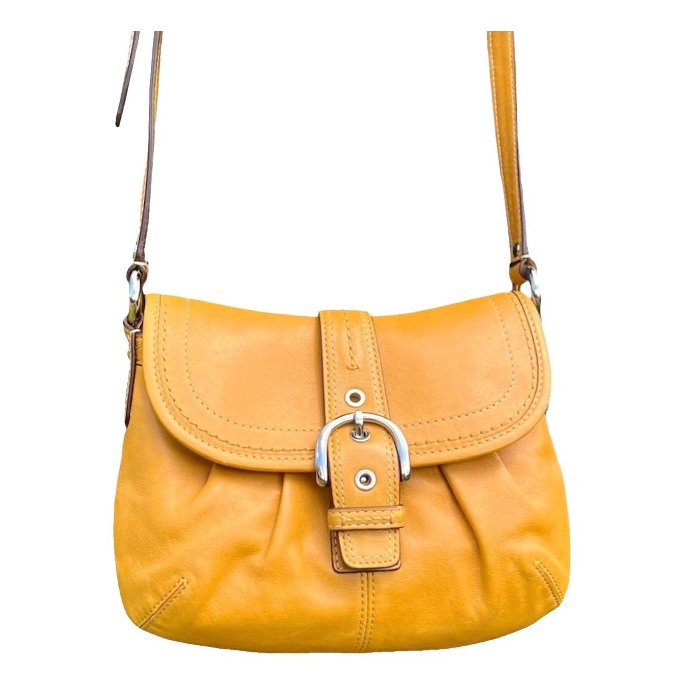 Leather crossbody bag