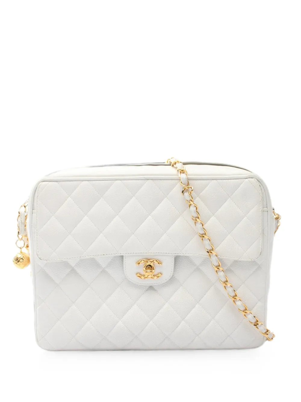 Matelassé Coco ball shoulder bag