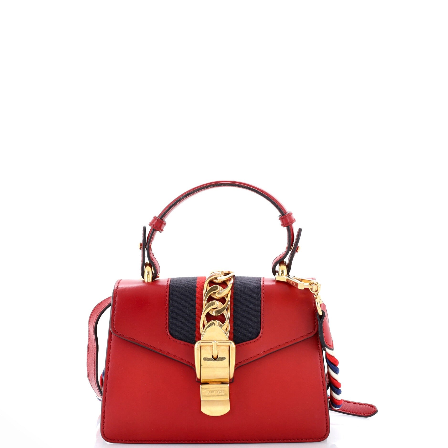 Sylvie Top Handle Bag Leather Mini