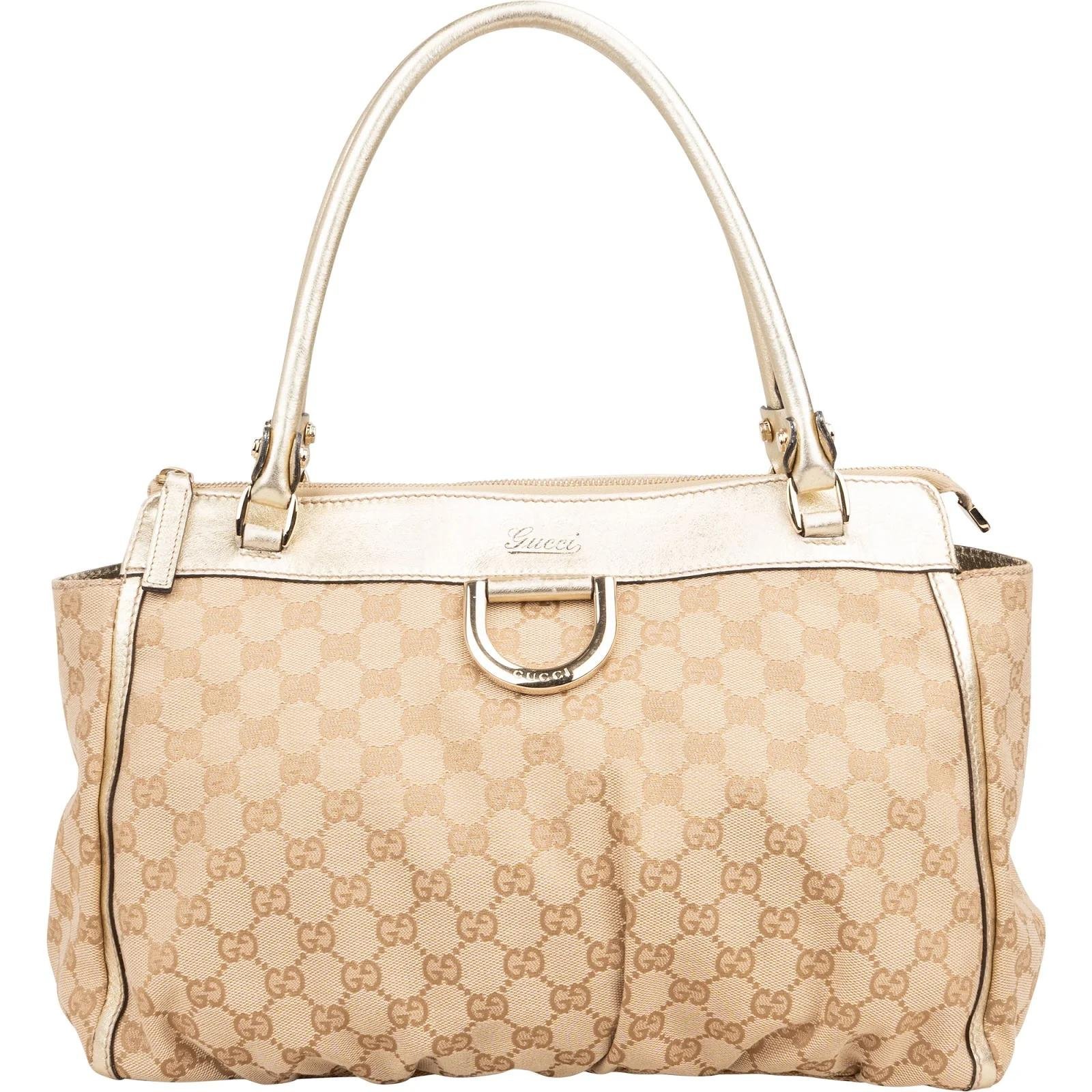 D-Ring leather handbag