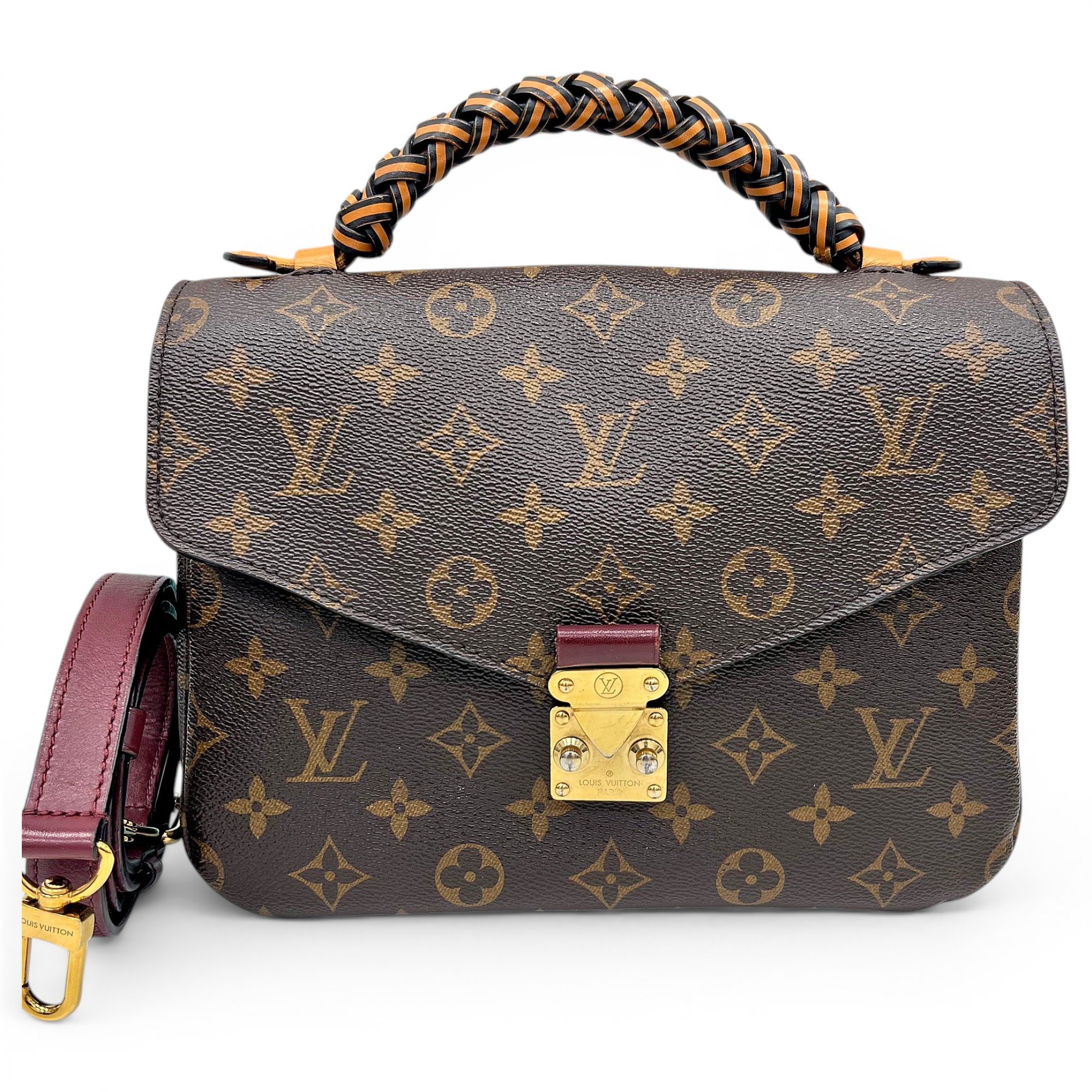 Metis leather crossbody bag