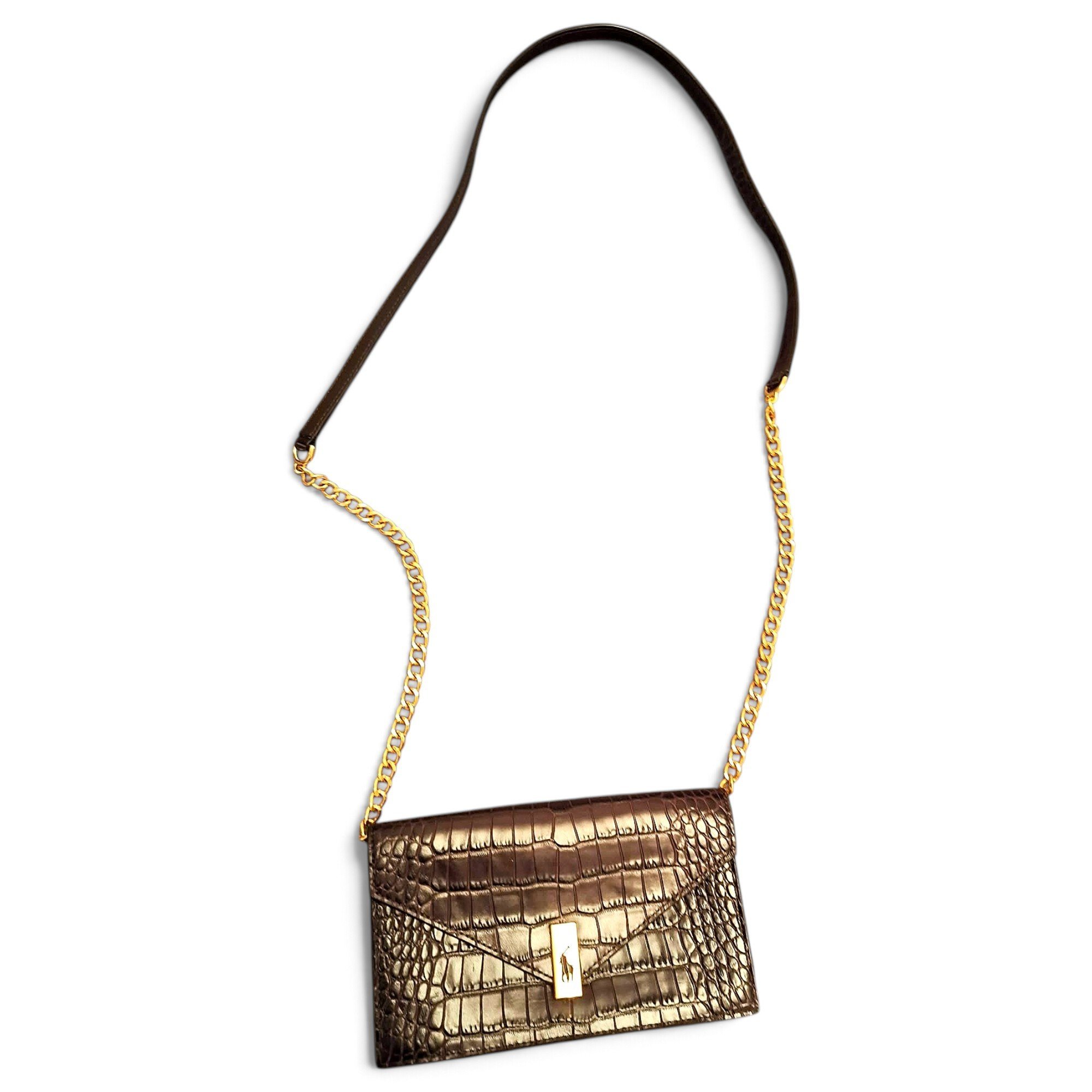 Leather crossbody bag