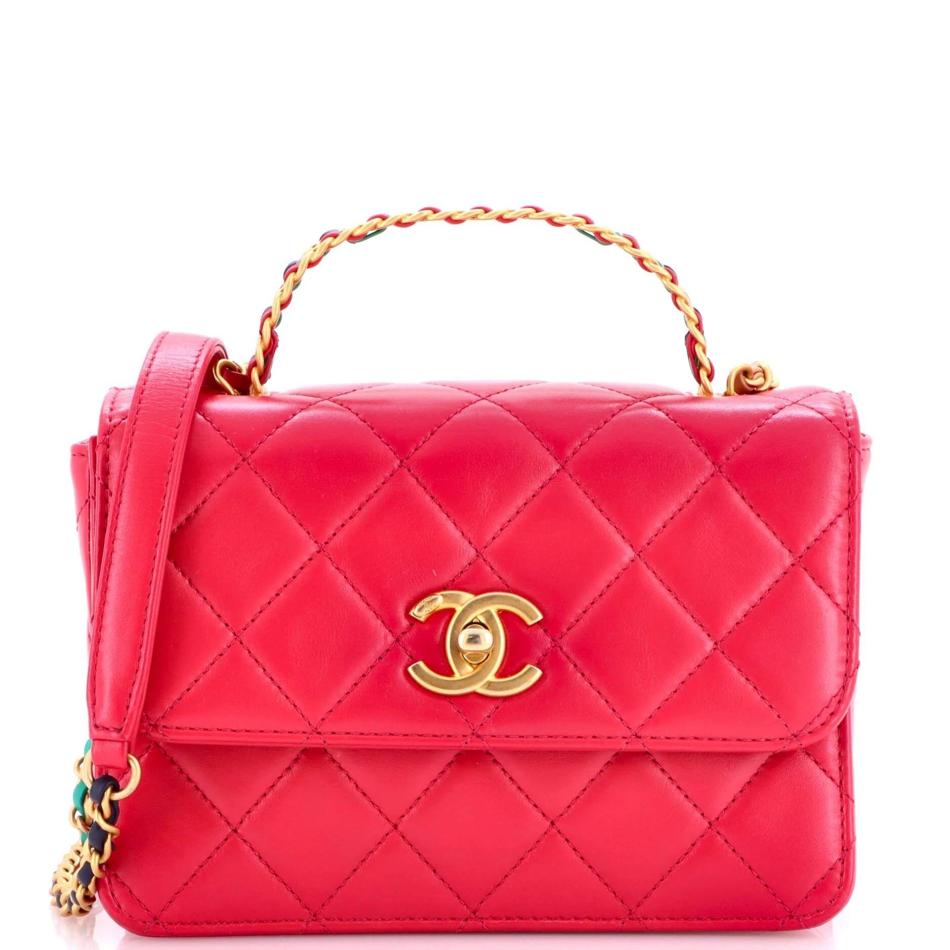Leather handbag