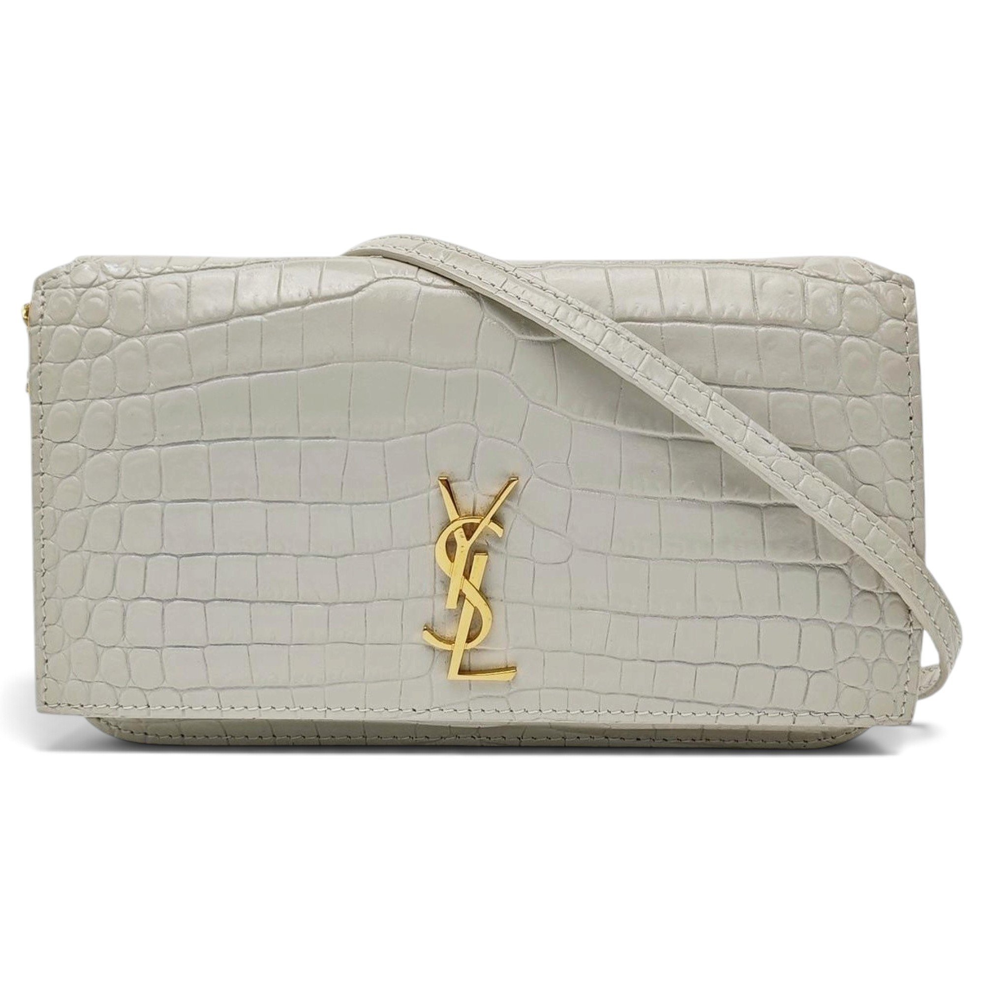 Baby monogramme leather handbag