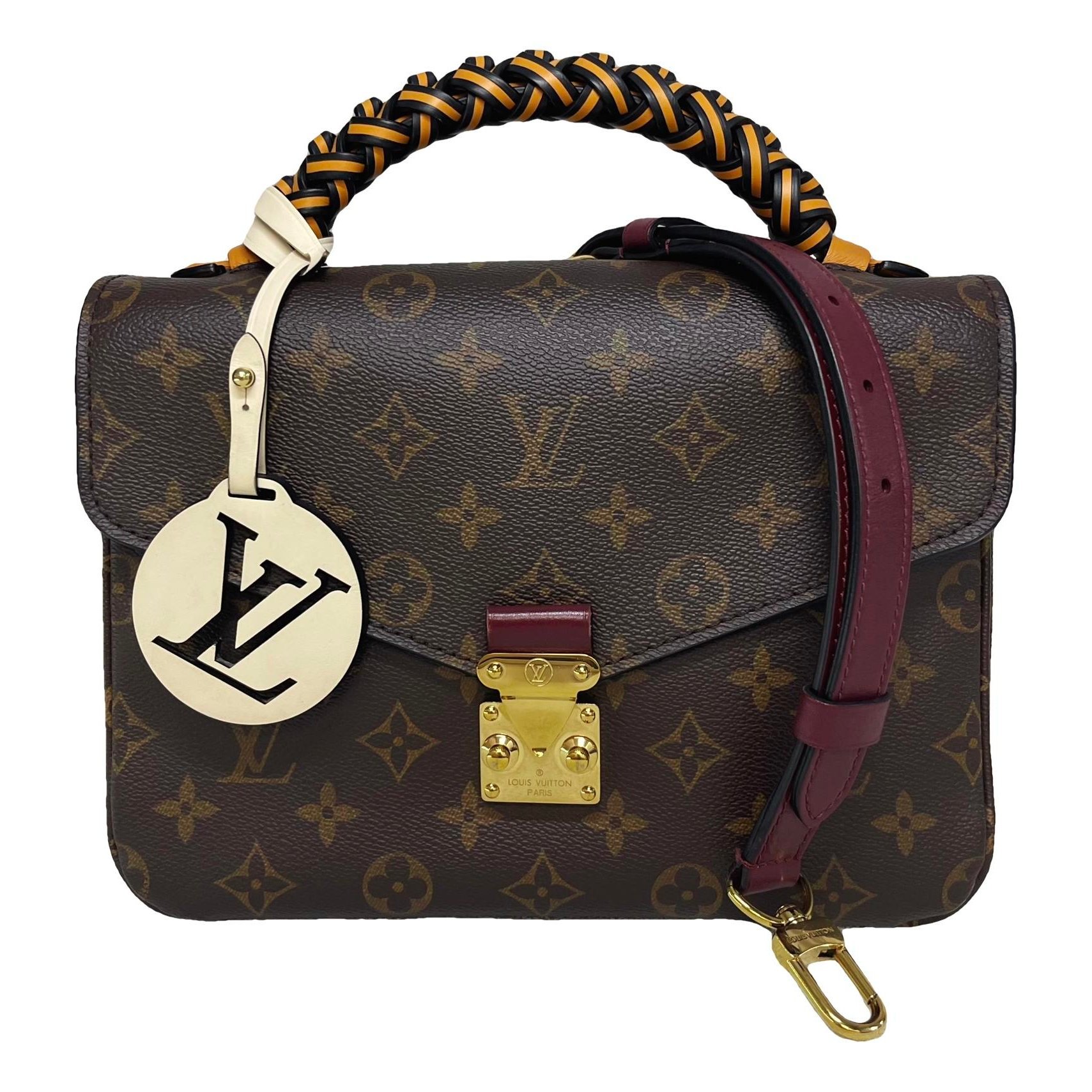 Metis leather handbag
