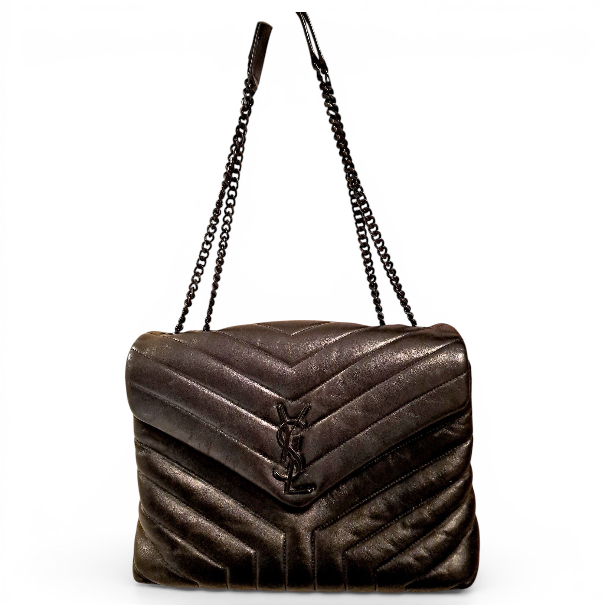 Loulou leather handbag