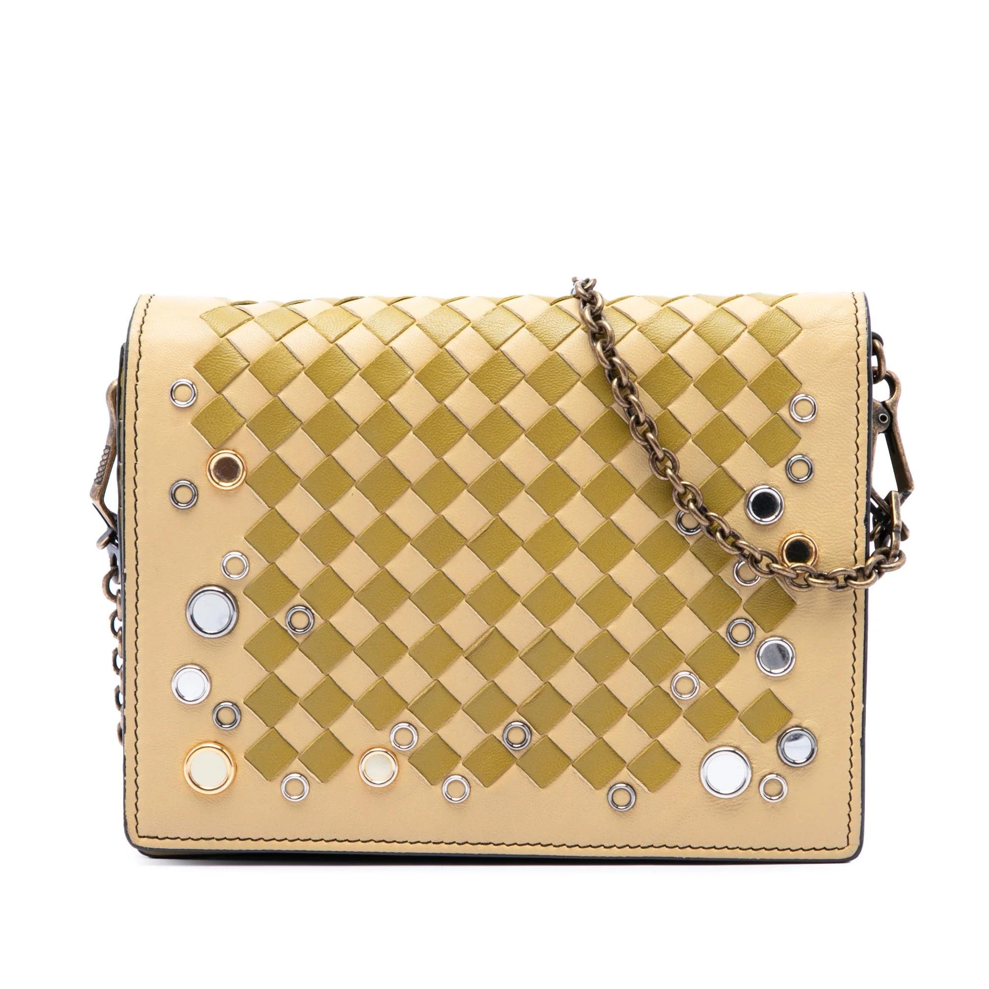 Veneta leather crossbody bag
