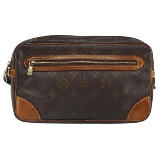 Marly Dragonne leather clutch bag