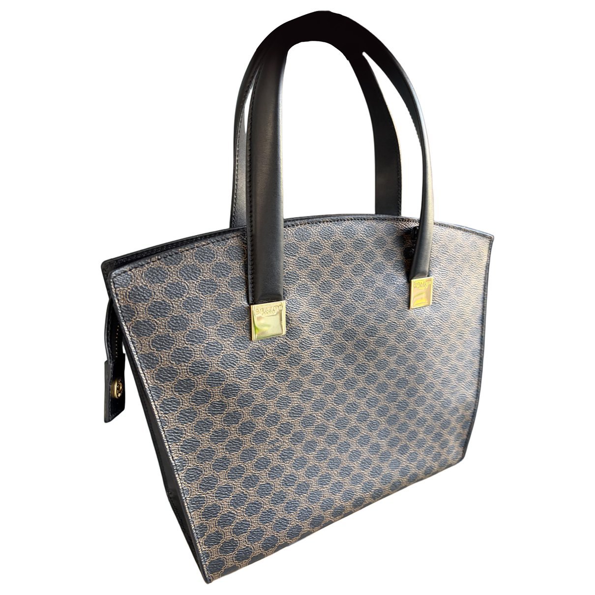 Cabas Vertical leather handbag