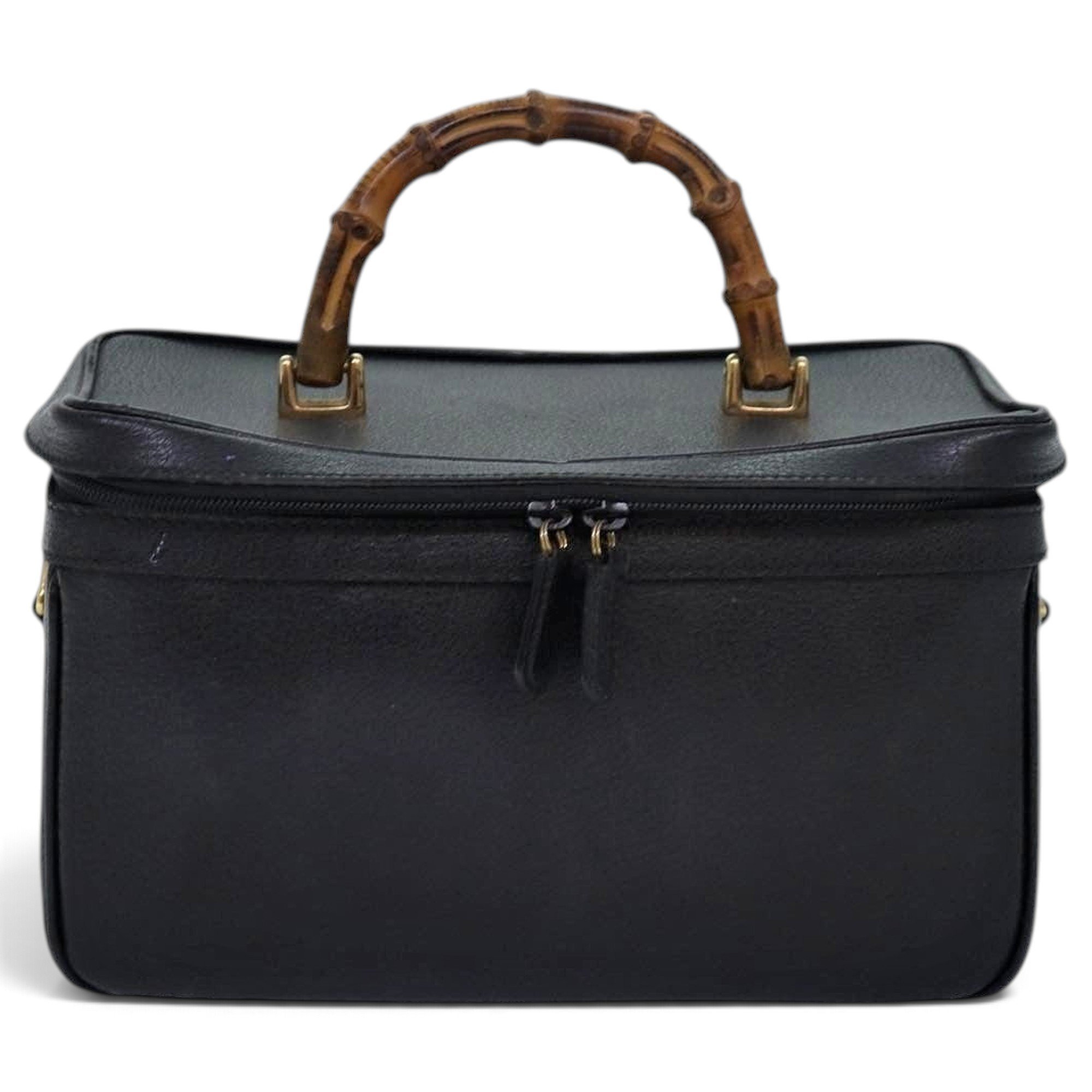 Bamboo leather handbag