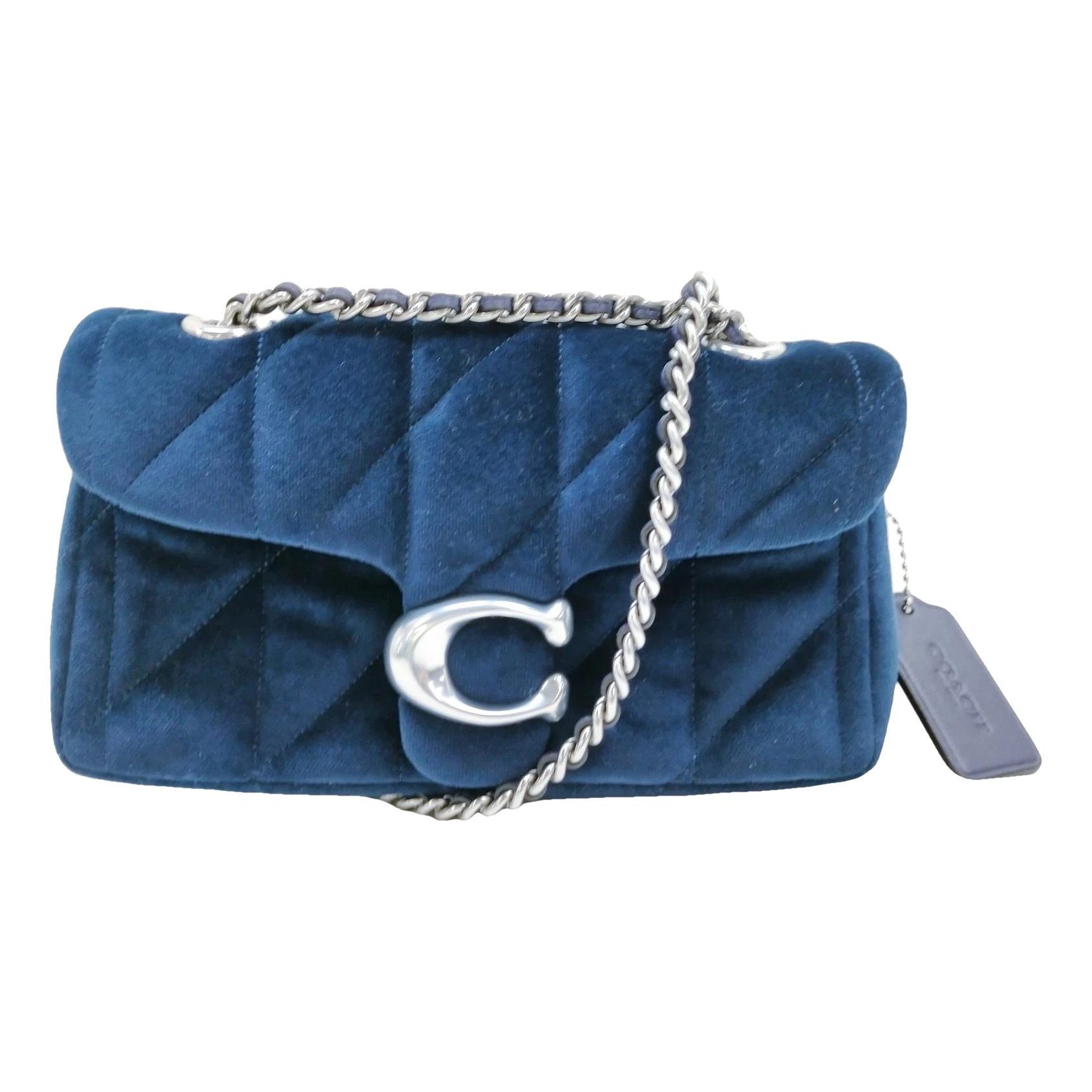 Velvet handbag