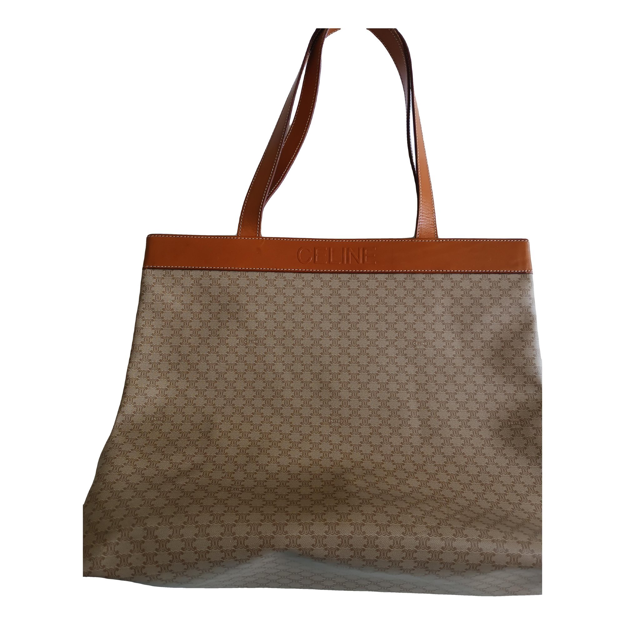 Cabas Horizotal leather handbag