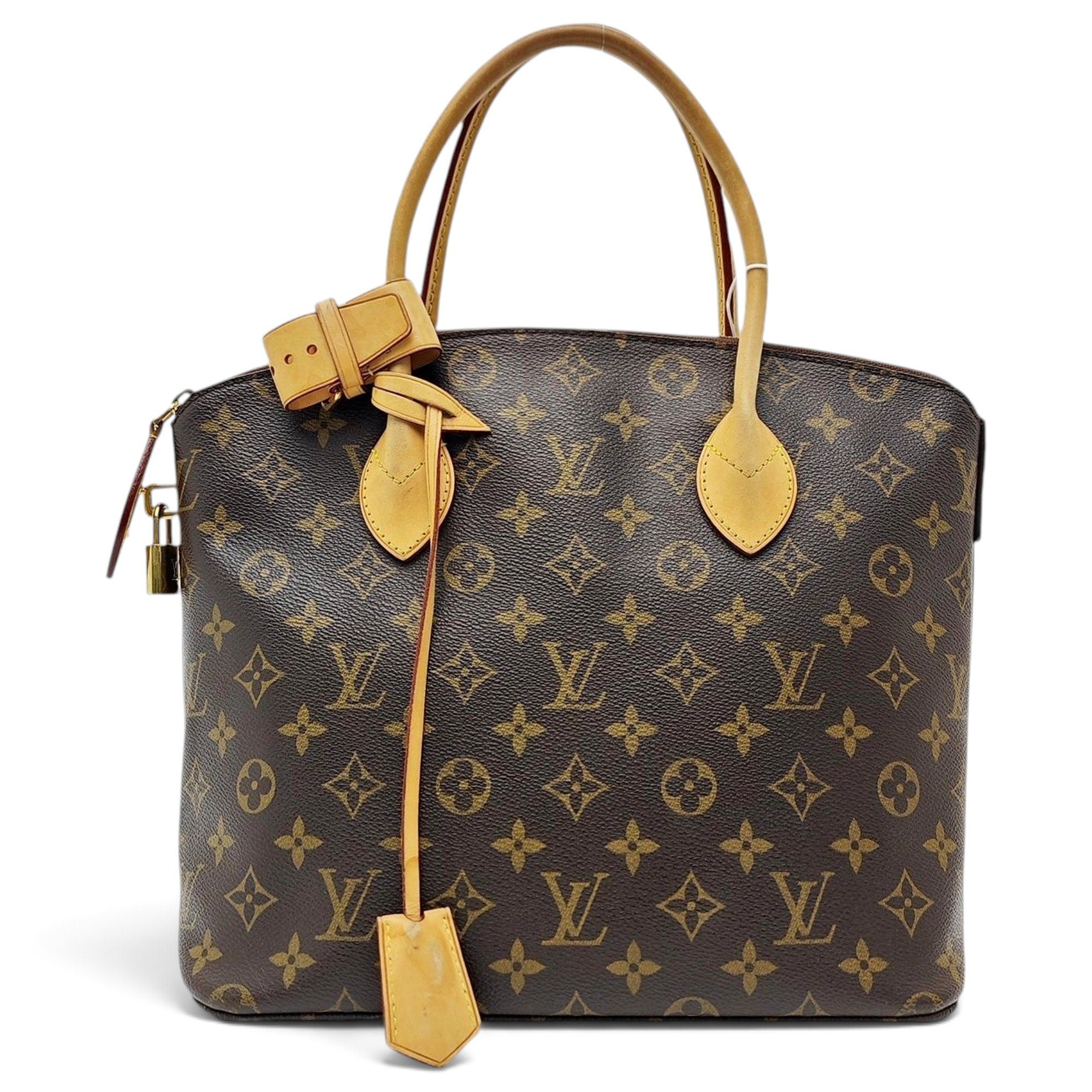 Lockit leather handbag