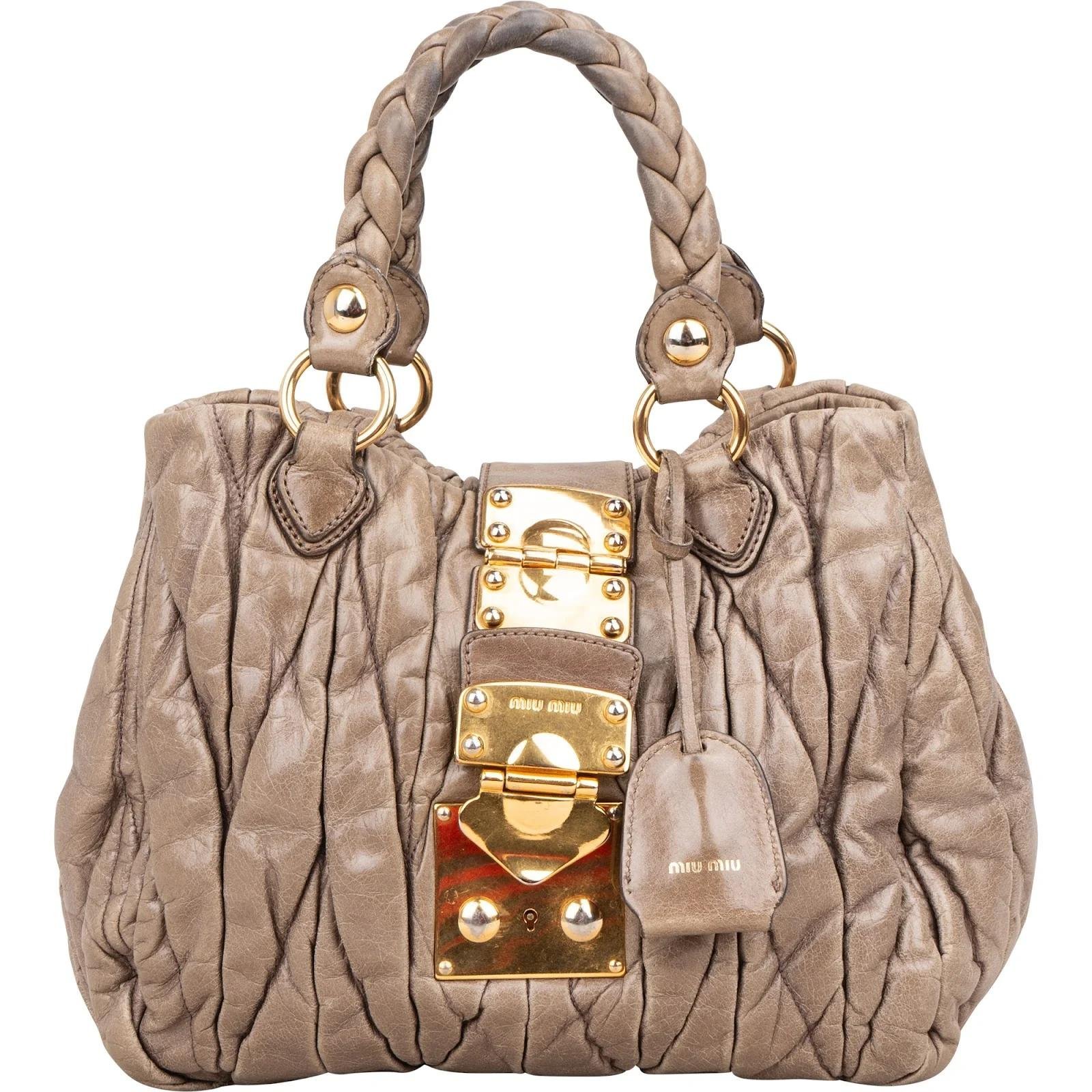 Vitello leather handbag