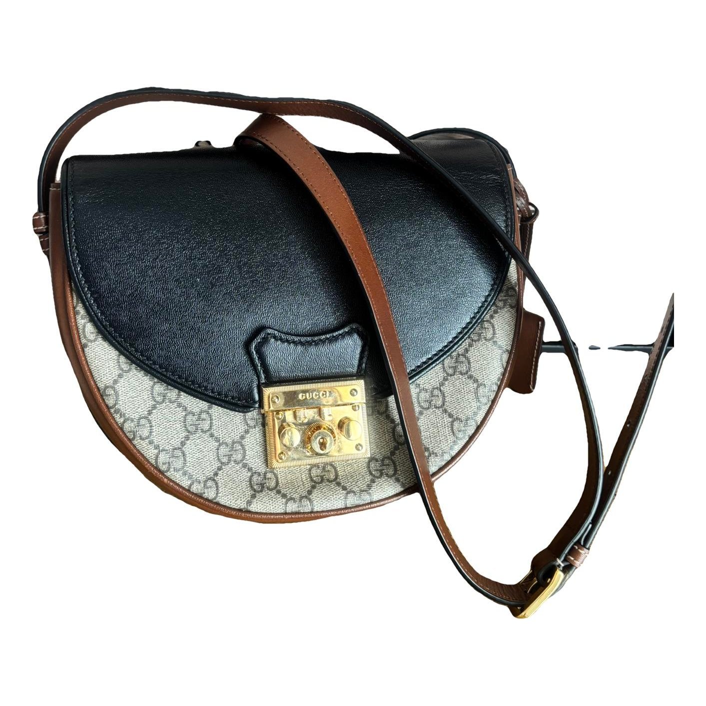 Padlock cloth crossbody bag