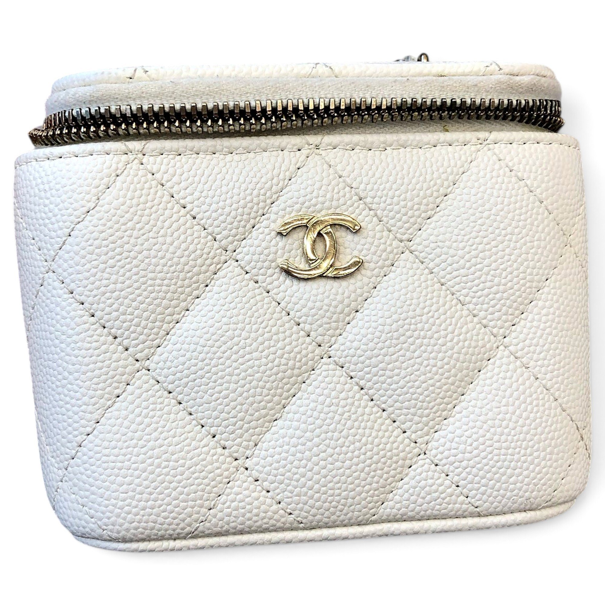 Trendy CC Vanity leather mini bag