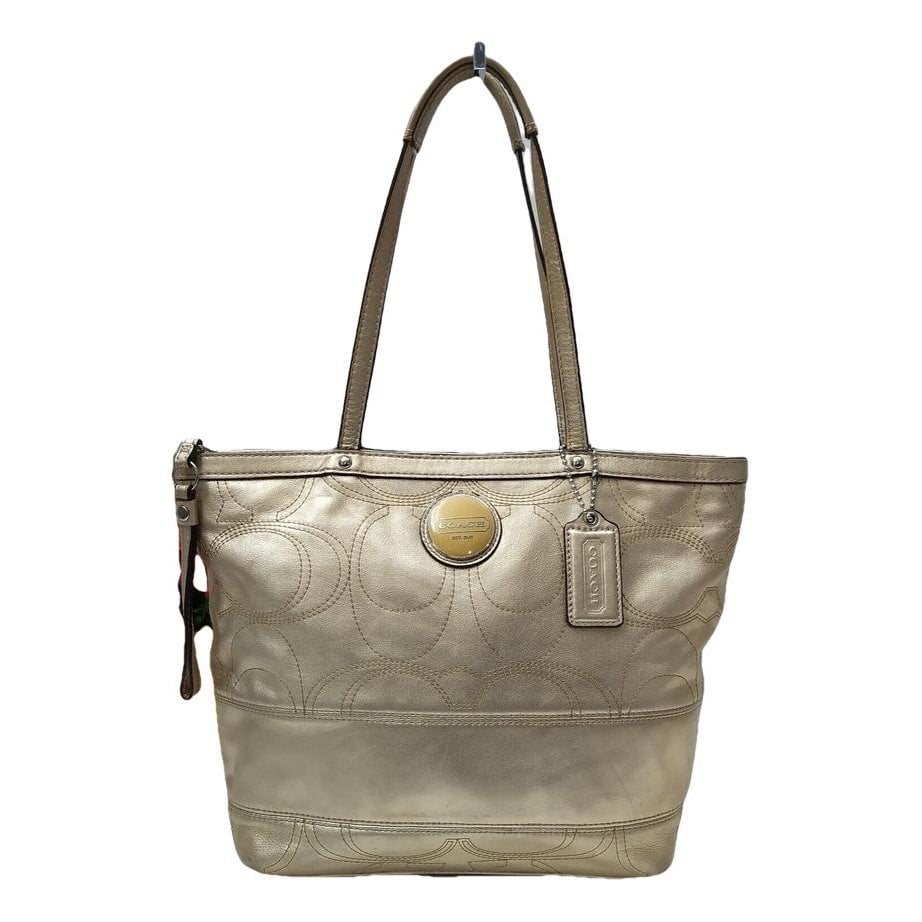 Leather tote