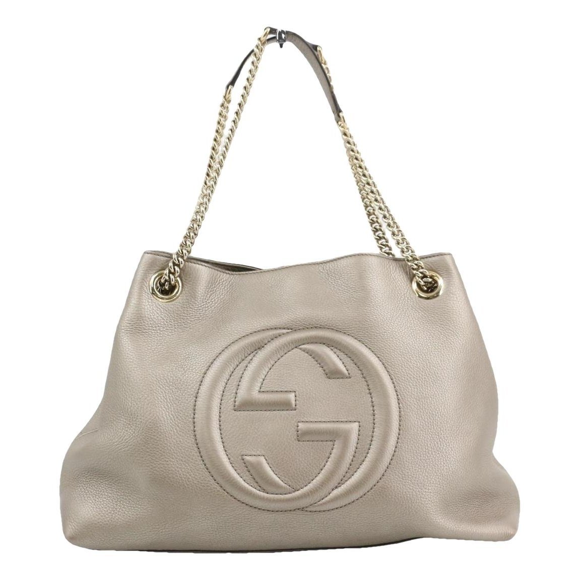 Soho leather tote