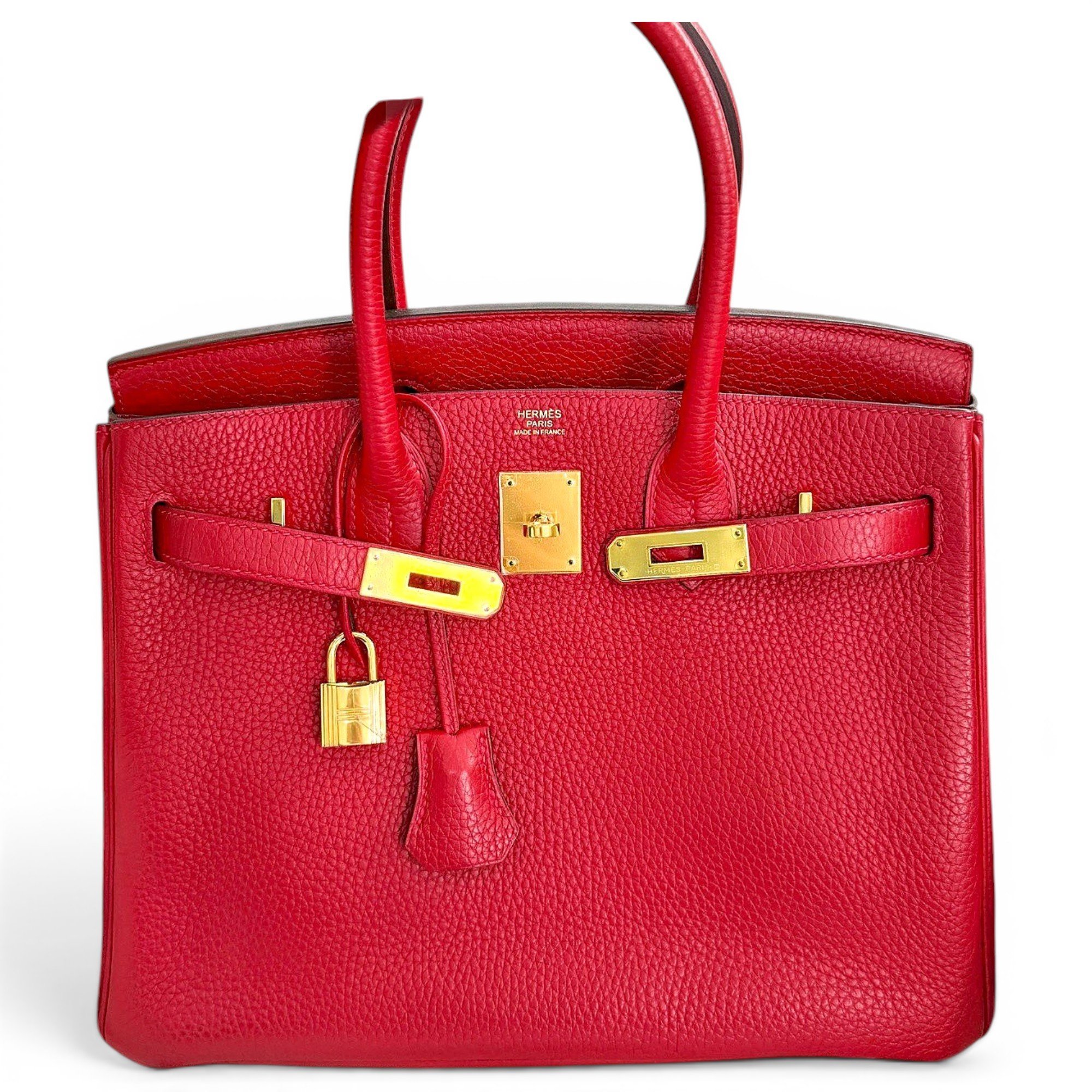 Birkin 30 leather handbag