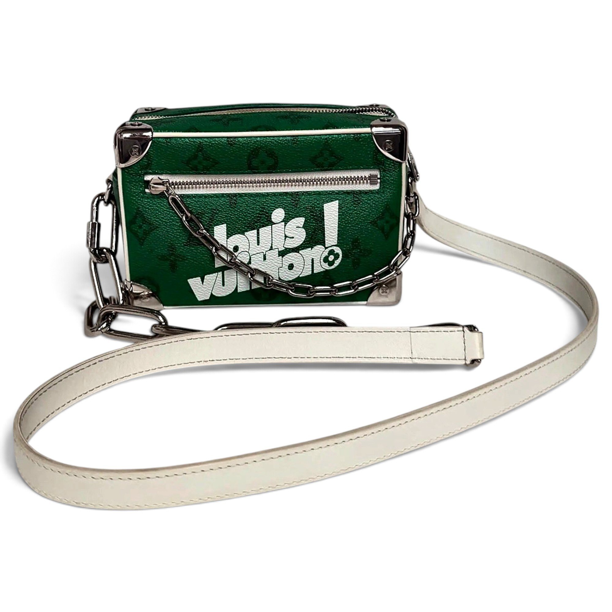 City Trunk vinyl handbag