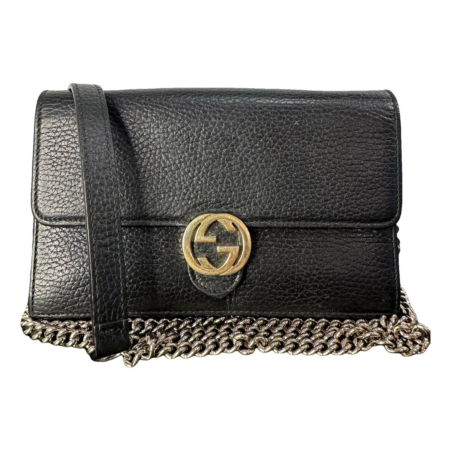 Leather crossbody bag