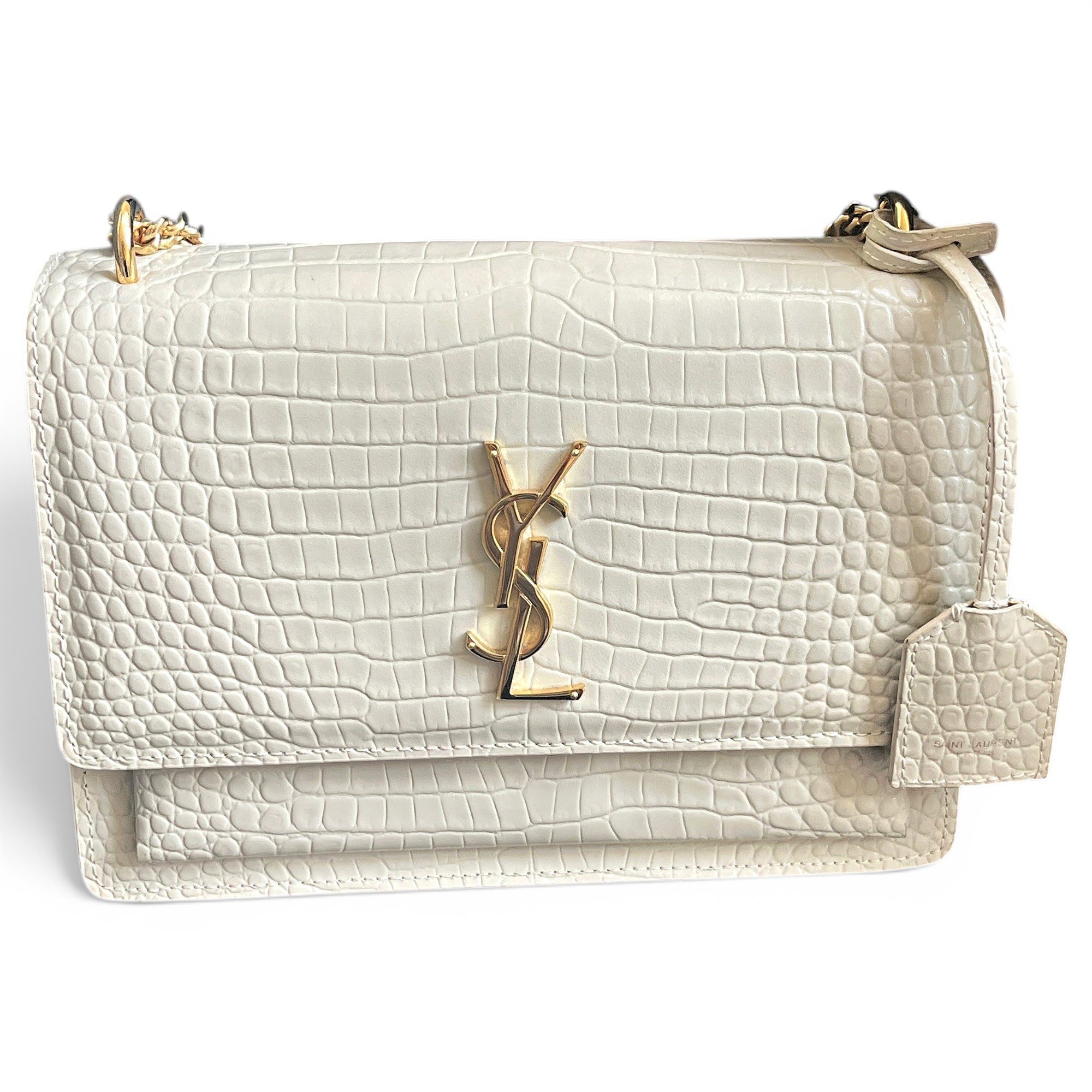 Sunset leather handbag