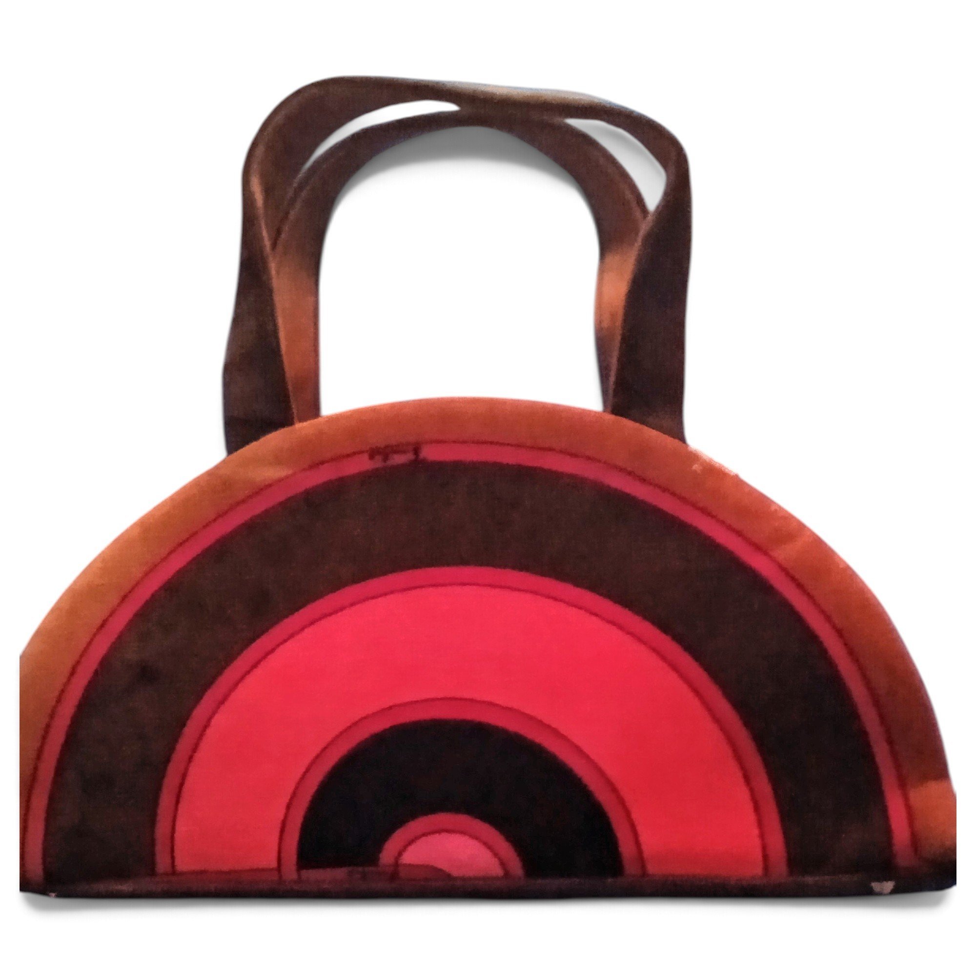 Velvet handbag