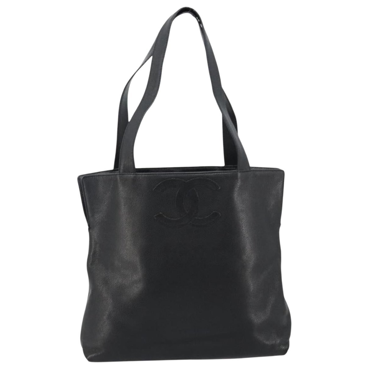 Leather tote