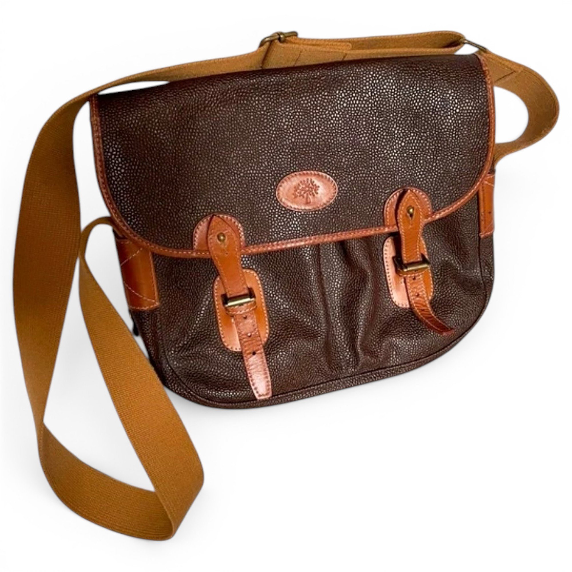 Leather crossbody bag