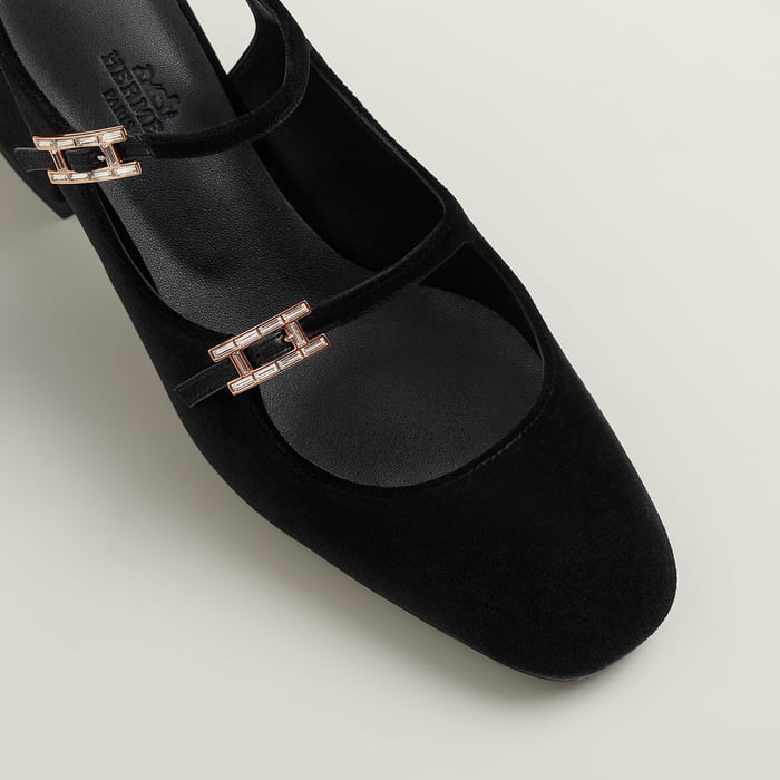 Noir Jackie 50 Pump