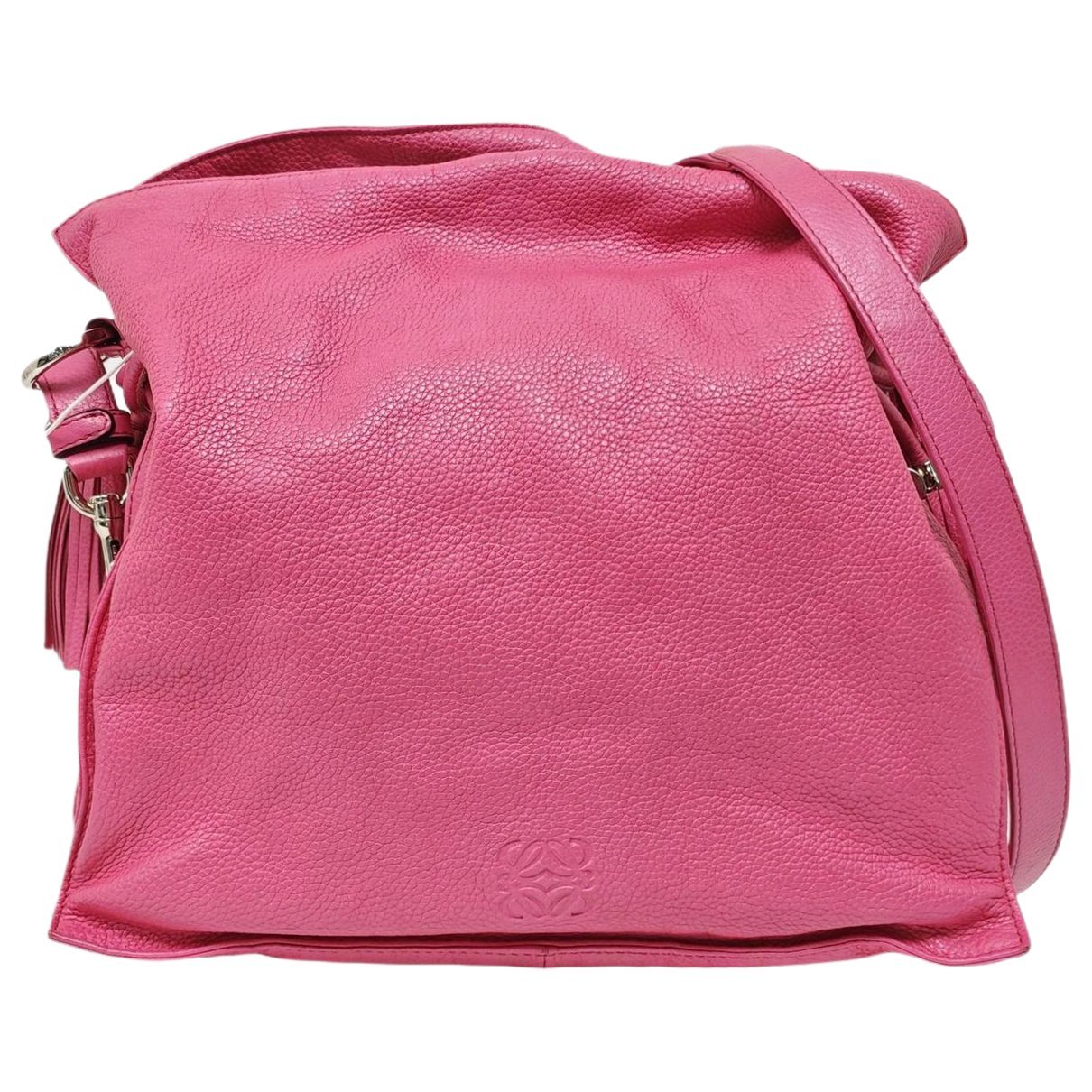 Flamenco leather handbag