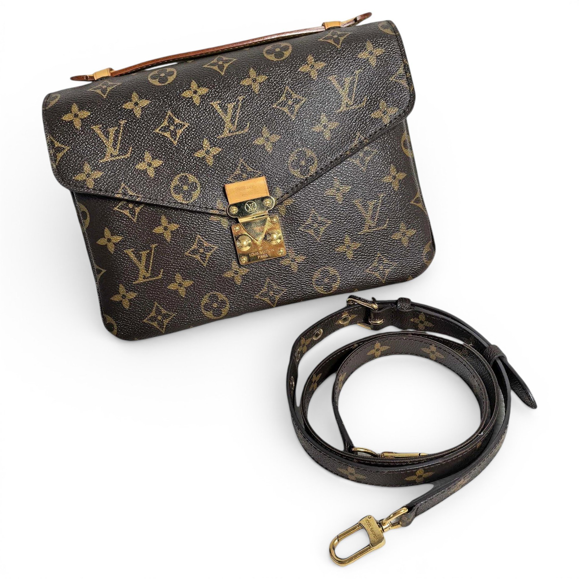 Metis leather handbag